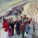 Mural Painting for the chapel at Hutton Farm Estate